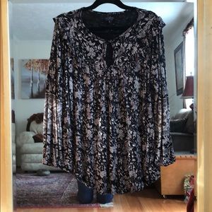 Lucky Brand 2x soft pullover top